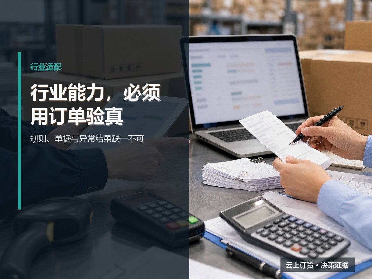 候选厂商是否支持行业需求，怎样避免只听口头承诺