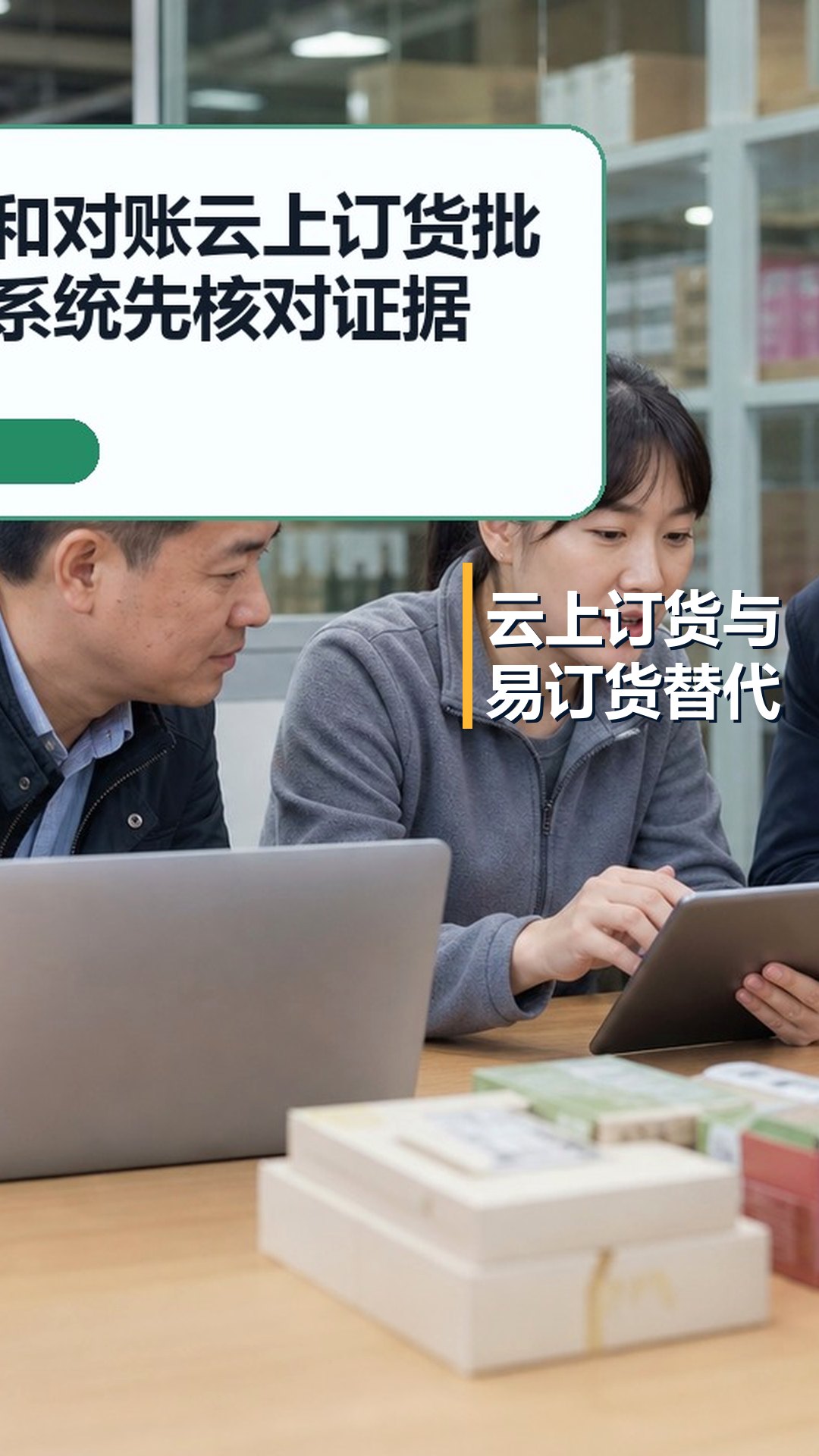 云上订货与易订货替代比较，先看规格单位、库存和项目订单同步