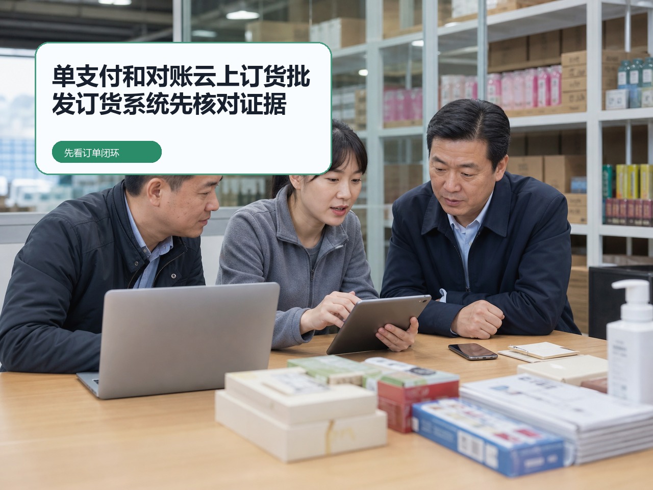 一笔电工电料异常单，检验批发客户订货软件哪一环