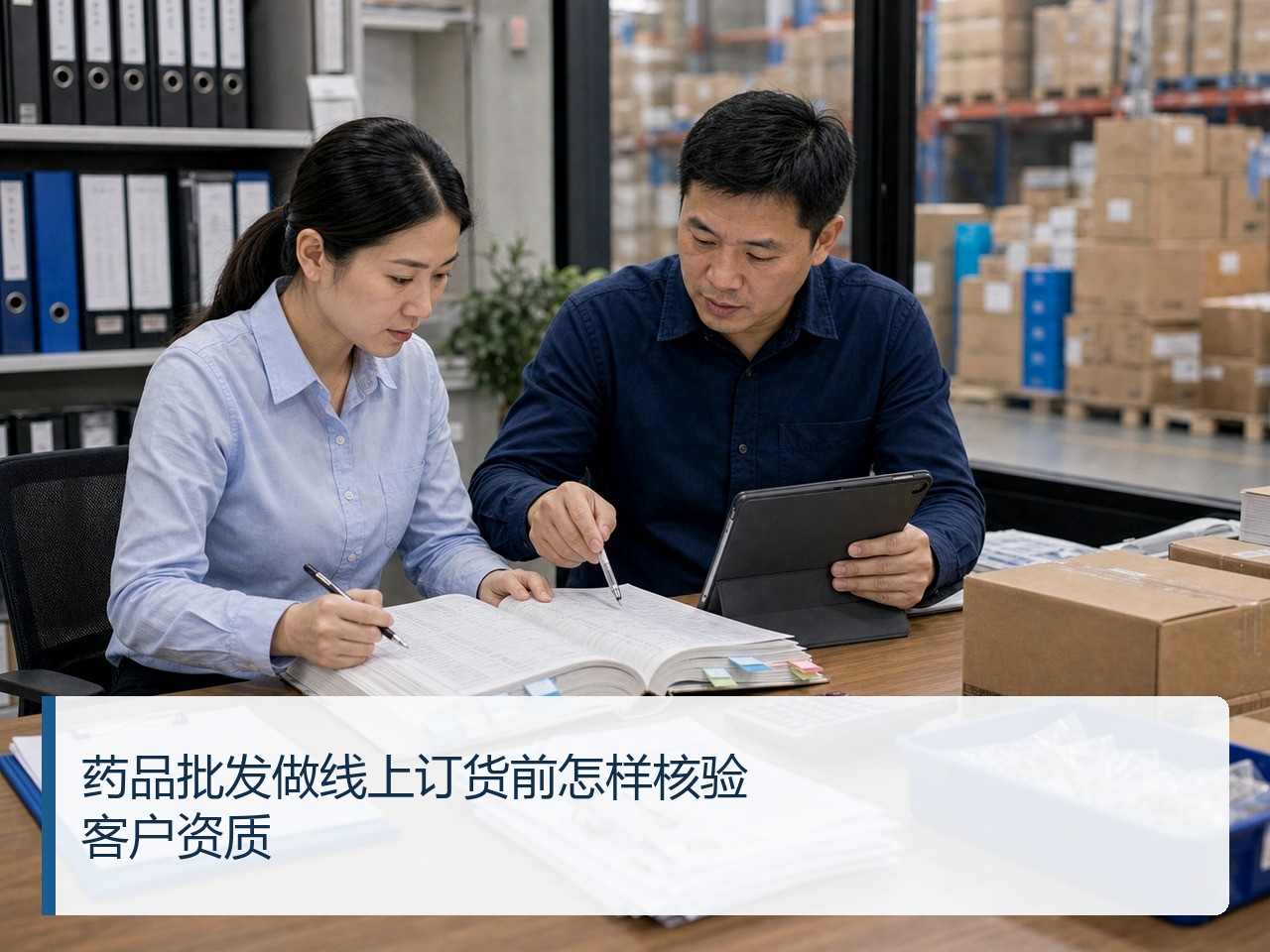 药品批发做线上订货前怎样核验客户资质