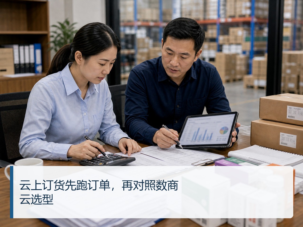 云上订货先跑订单，再对照数商云选型