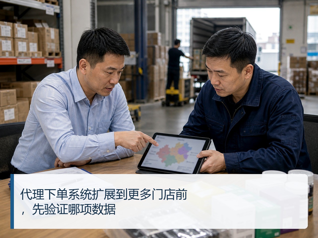 代理下单系统扩展到更多门店前，先验证哪项数据