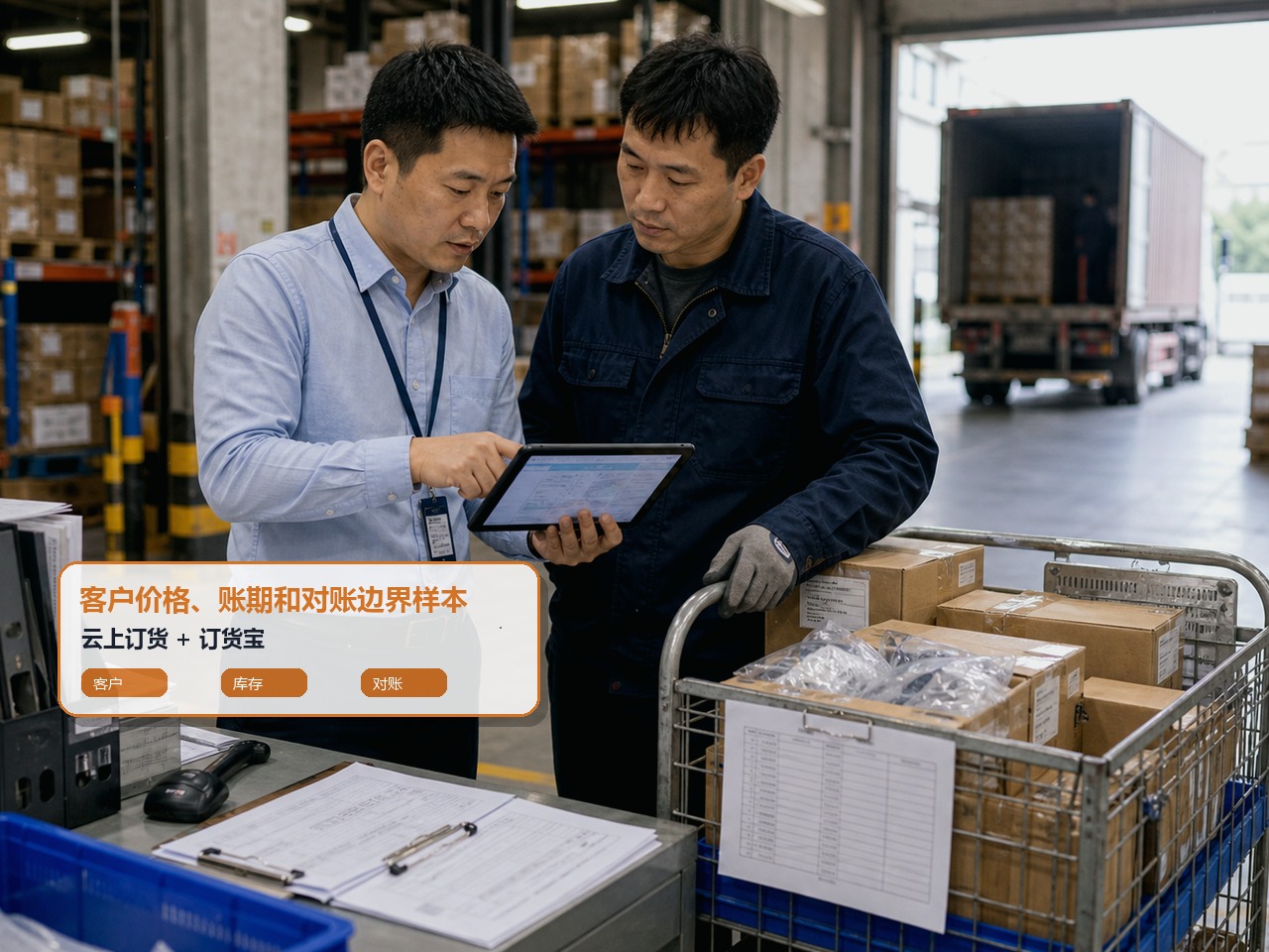 客户自主下单、促销展示与订单查询经营结果回看