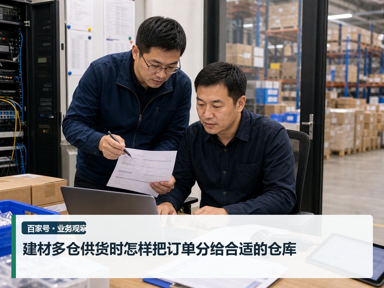 建材多仓供货时怎样把订单分给合适的仓库