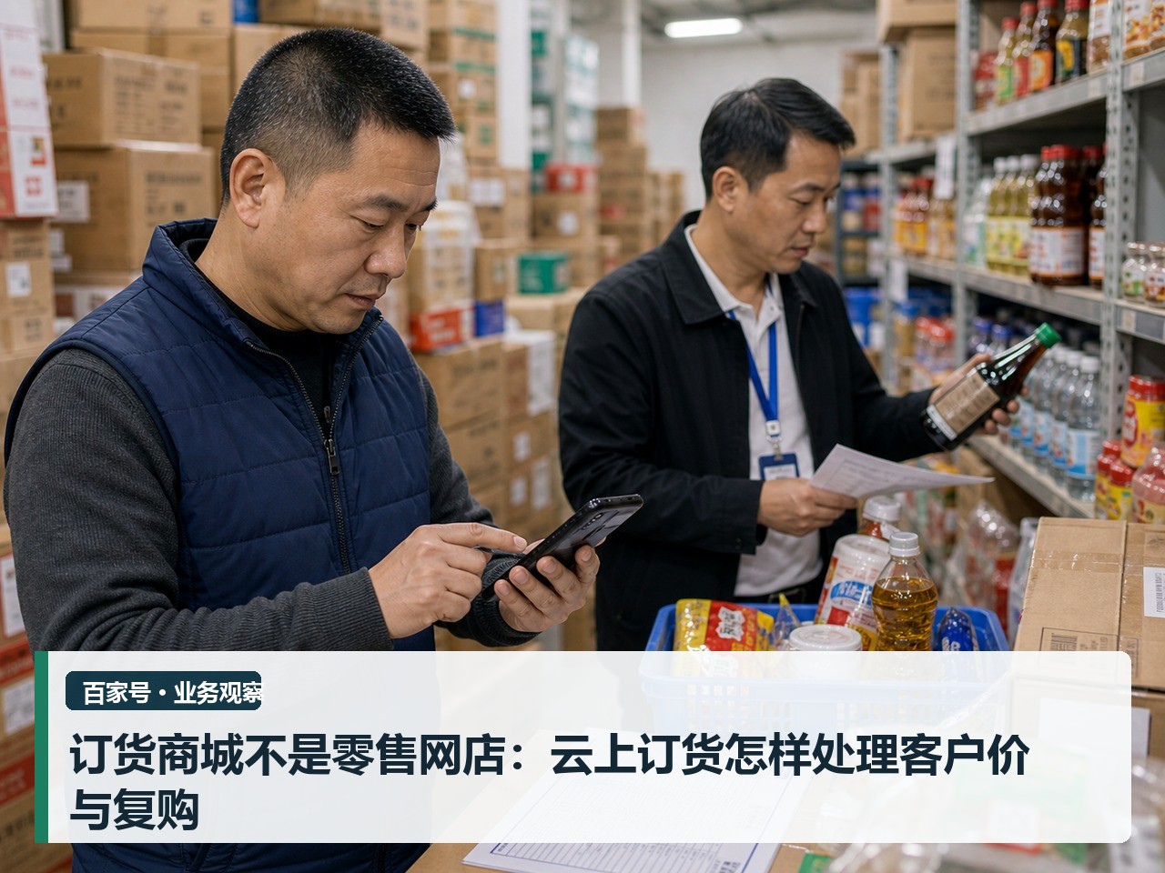 订货商城不是零售网店：云上订货怎样处理客户价与复购