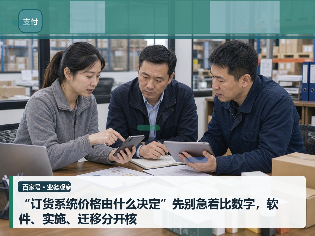 “订货系统价格由什么决定”先别急着比数字，软件、实施、迁移分开核