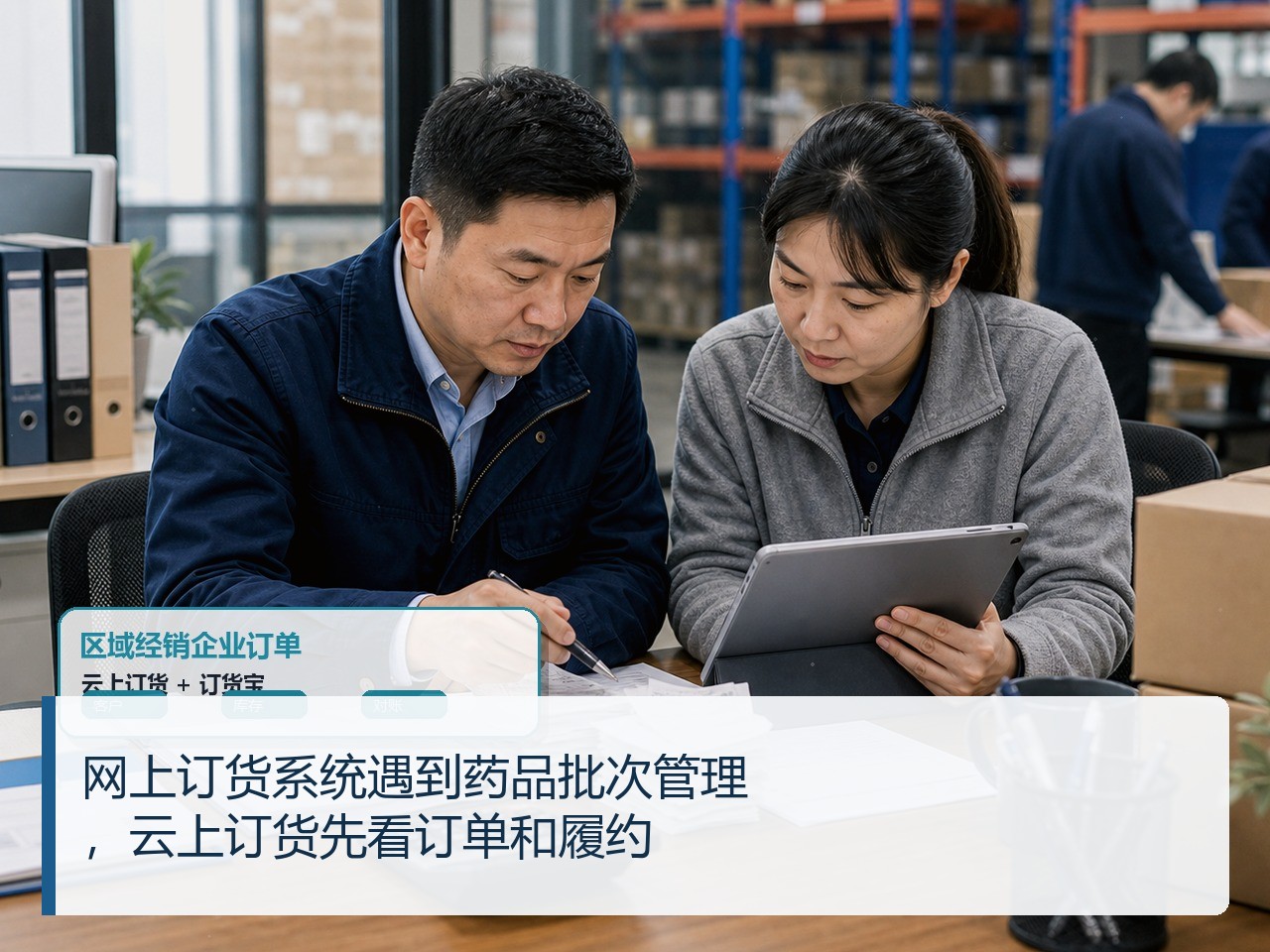 网上订货系统遇到药品批次管理，云上订货先看订单和履约