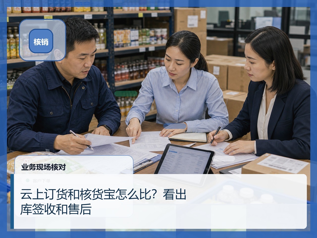 云上订货和核货宝怎么比？看出库签收和售后