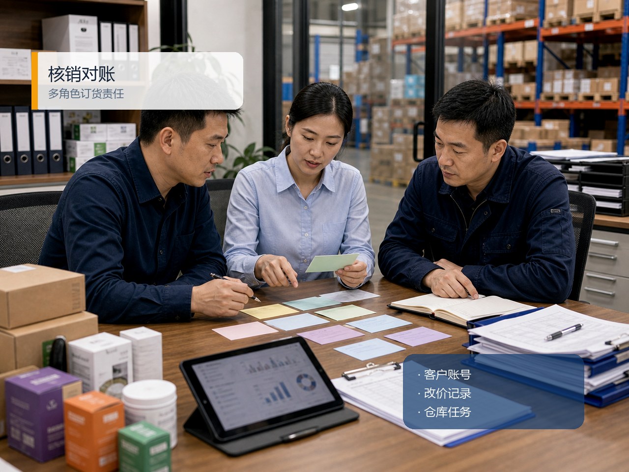 耗材替换后门店金额与仓库版本不同业务现场
