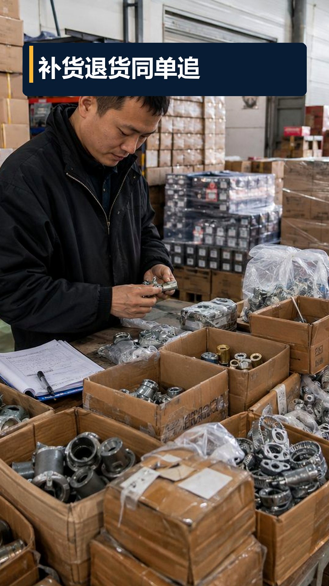 经销商用批发商订货软件，补货与退货能否留下同单记录