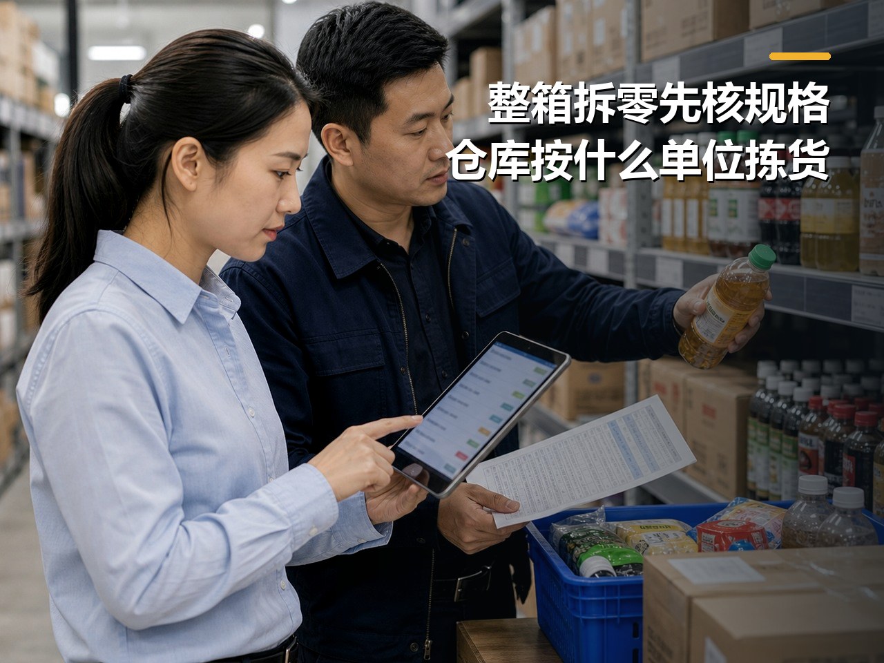 调料批发整箱与拆零订货，规格和数量怎样核对