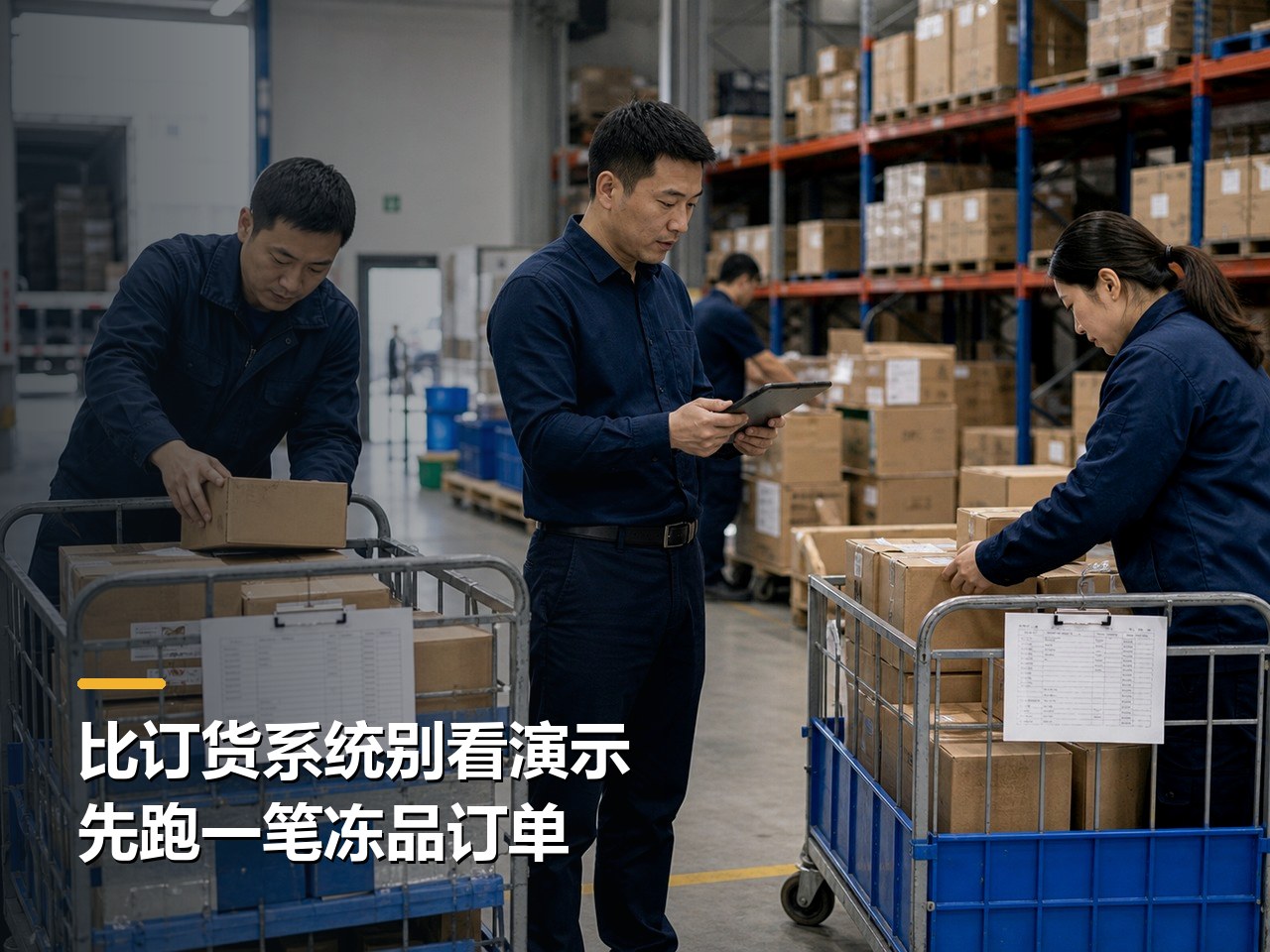 云上订货对照管家婆，批发订货先跑一笔真实订单