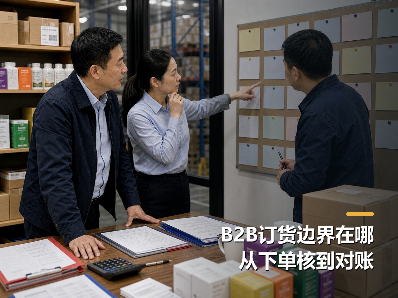 B2B订货系统的边界在哪？云上订货从下单讲到对账