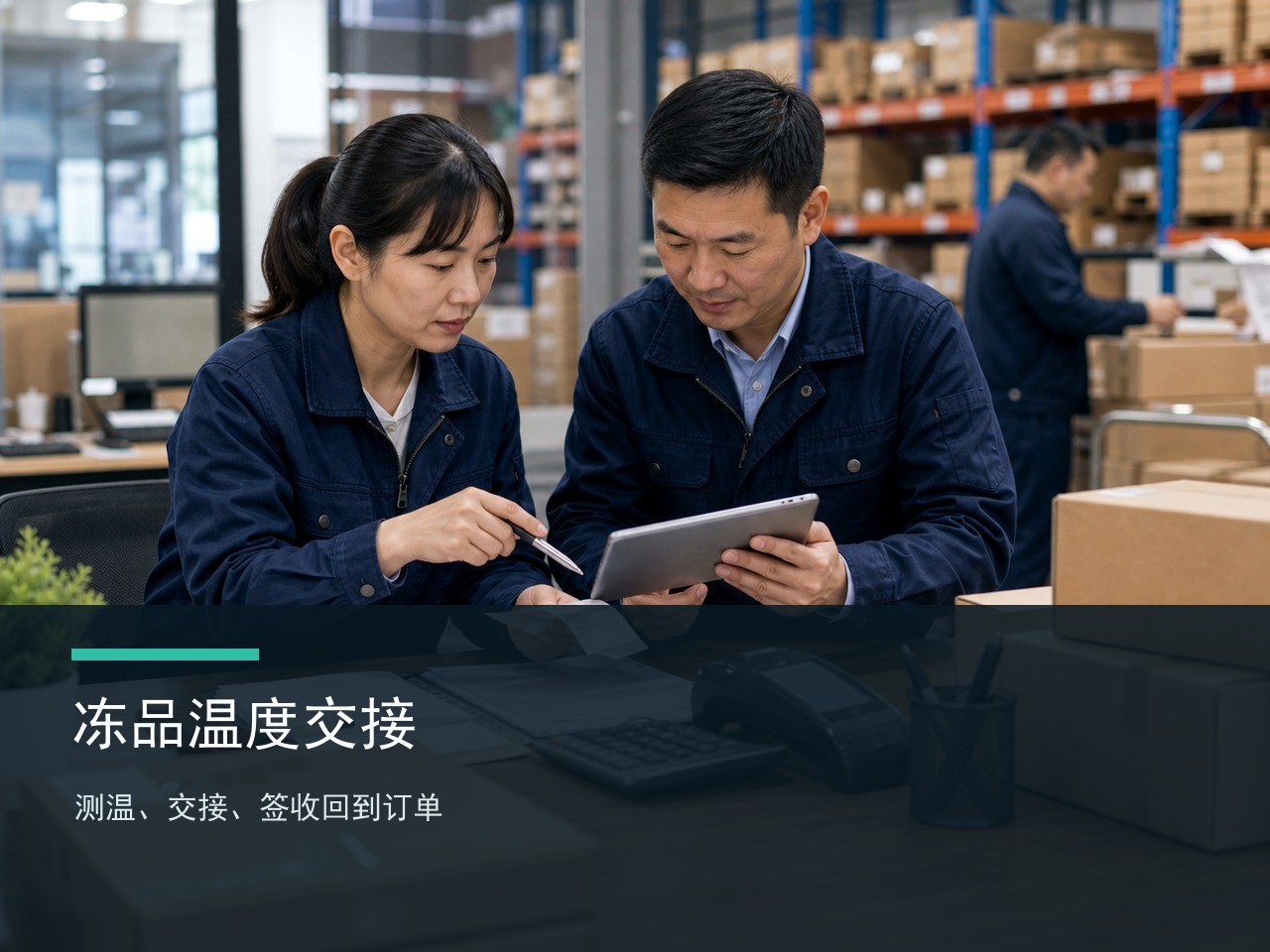 冻品配送怎样把温度交接和签收留在订单里