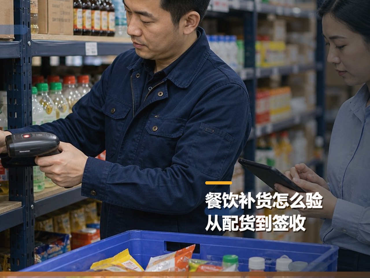 餐饮订货小程序怎么验？先看总部配货到门店签收