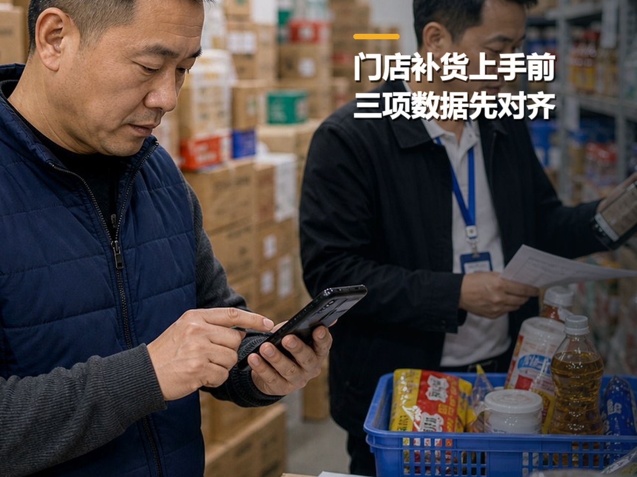 餐饮门店补货软件上手前，三项数据先对齐