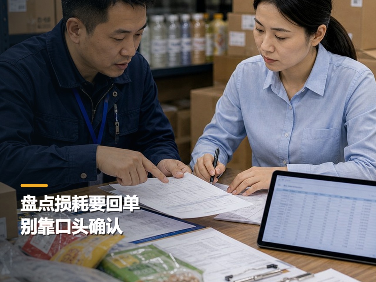 餐饮连锁补货别靠口头确认，盘点与损耗要回单