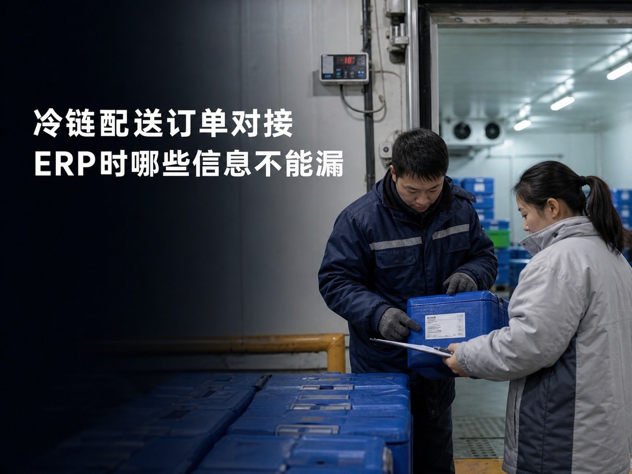 冷链配送订单对接ERP时哪些信息不能漏