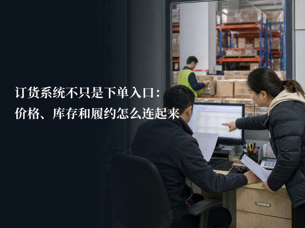 订货系统不只是下单入口：价格、库存和履约怎么连起来