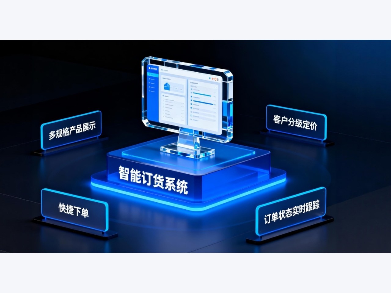 客户与业务资料核对现场