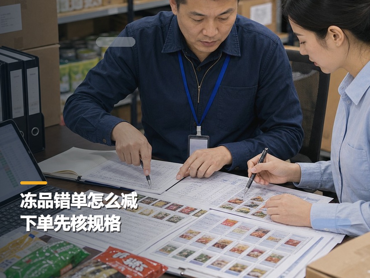 冻品订货小程序怎么减少错单？云上订货先看客户下单