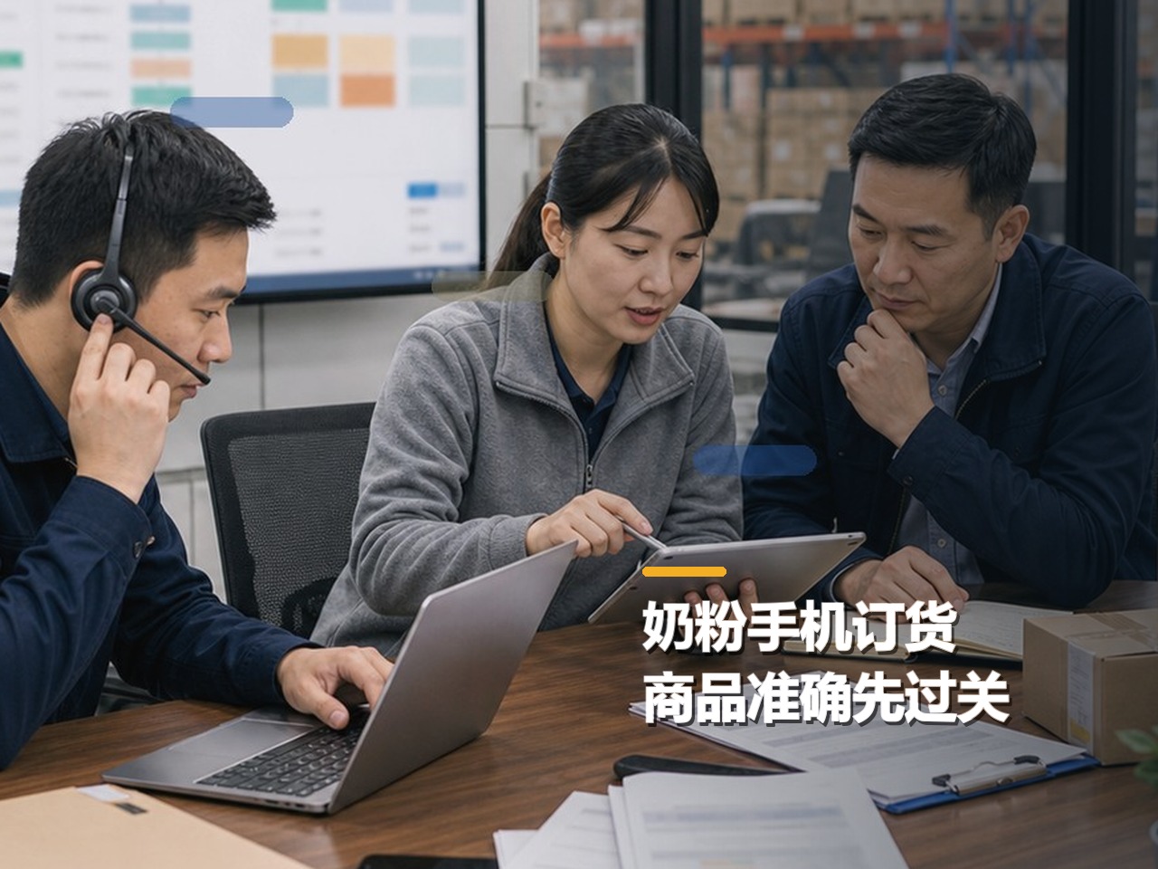 客户想手机订货，奶粉批发订货软件要先解决什么