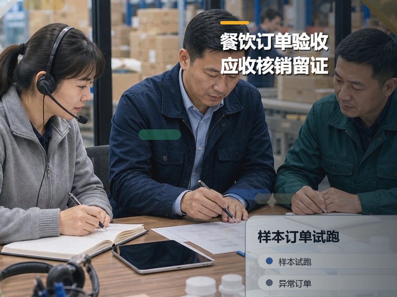 餐饮连锁订单验收：加盟商价格、返利、结算与应收协同
