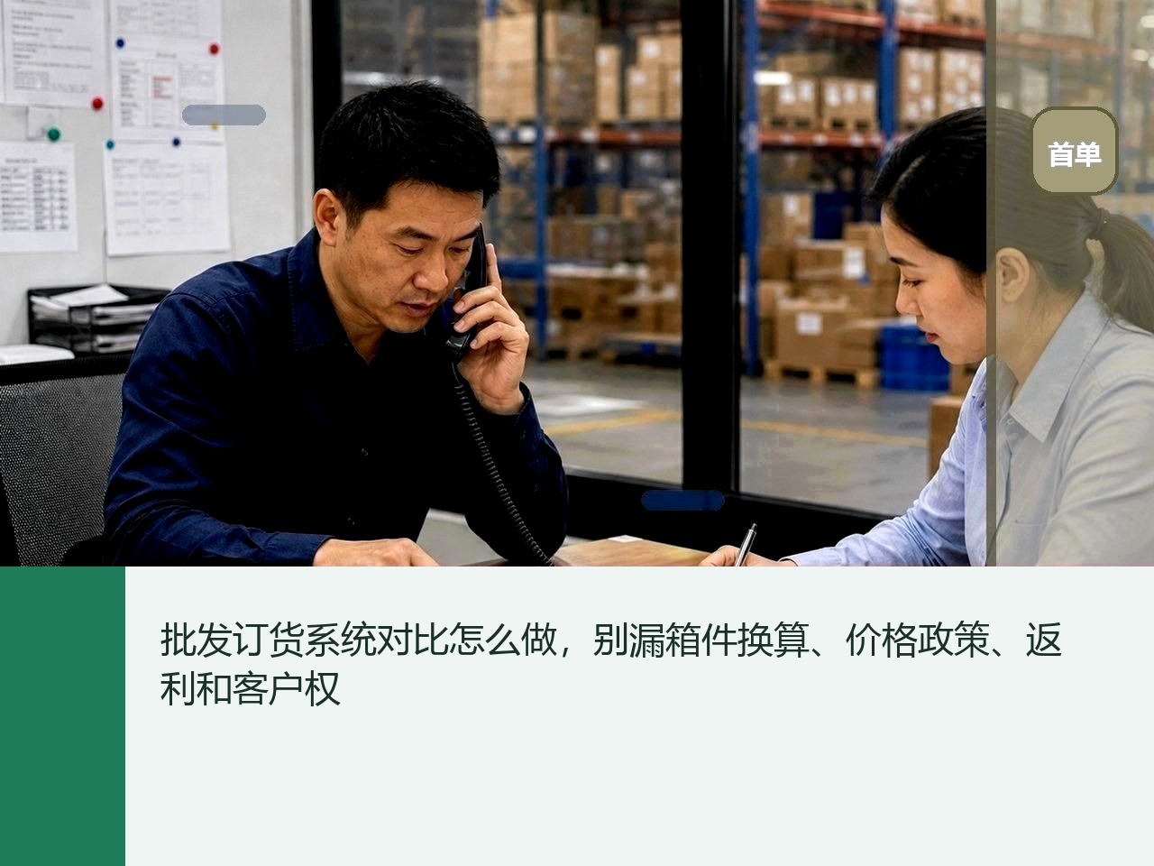 批发订货系统对比怎么做，别漏箱件换算、价格政策、返利和客户权