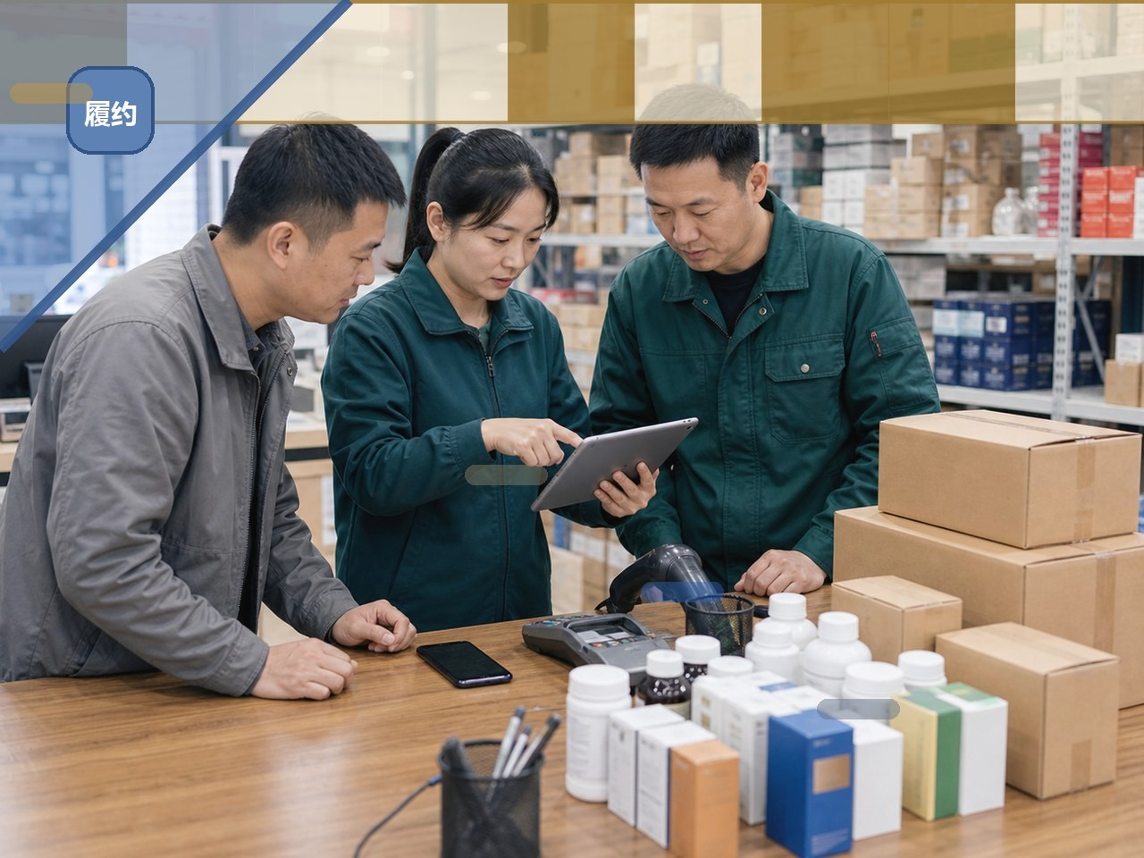 仓库查看商品批次与效期