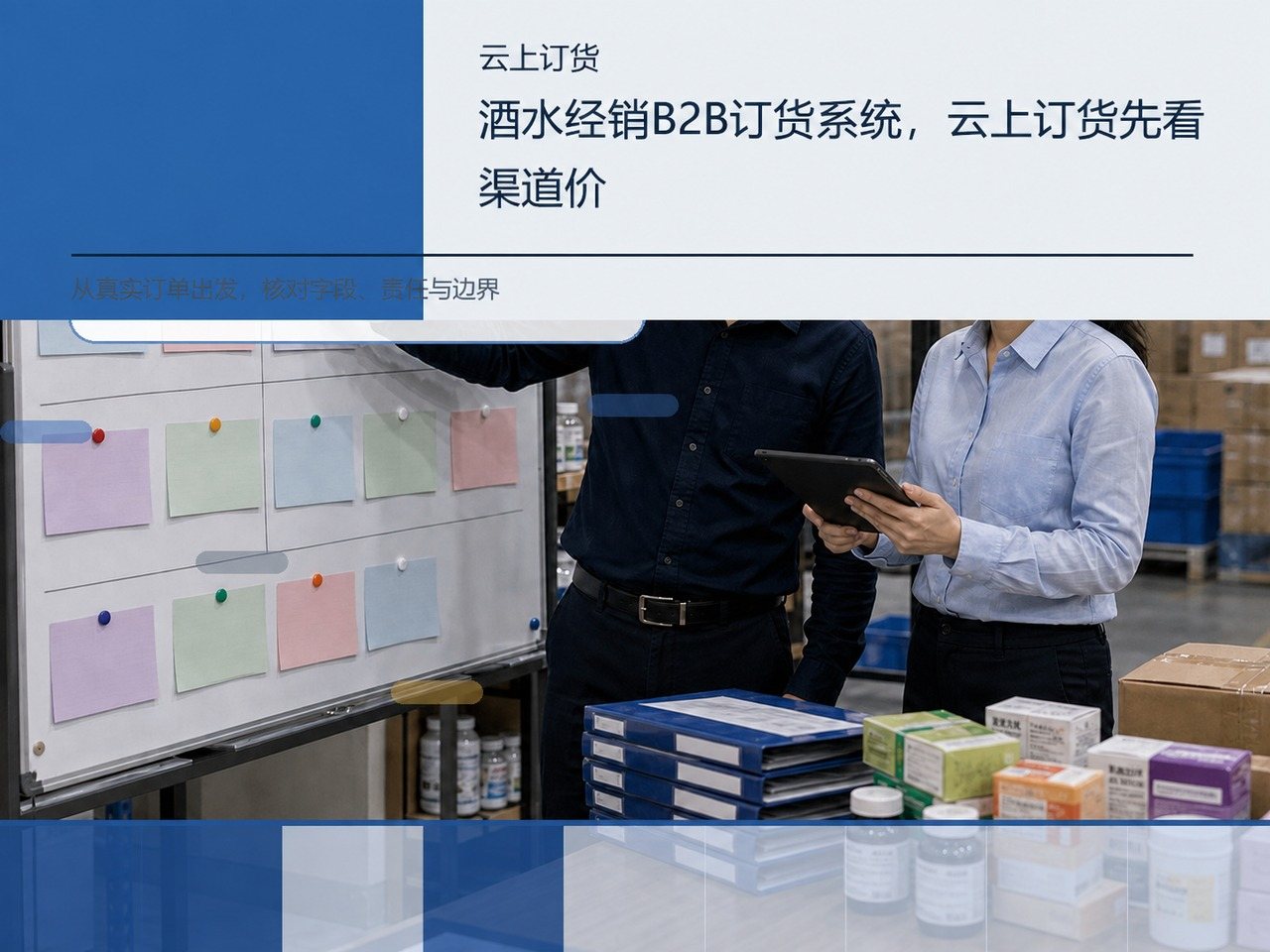 酒水经销B2B订货系统，云上订货先看渠道价