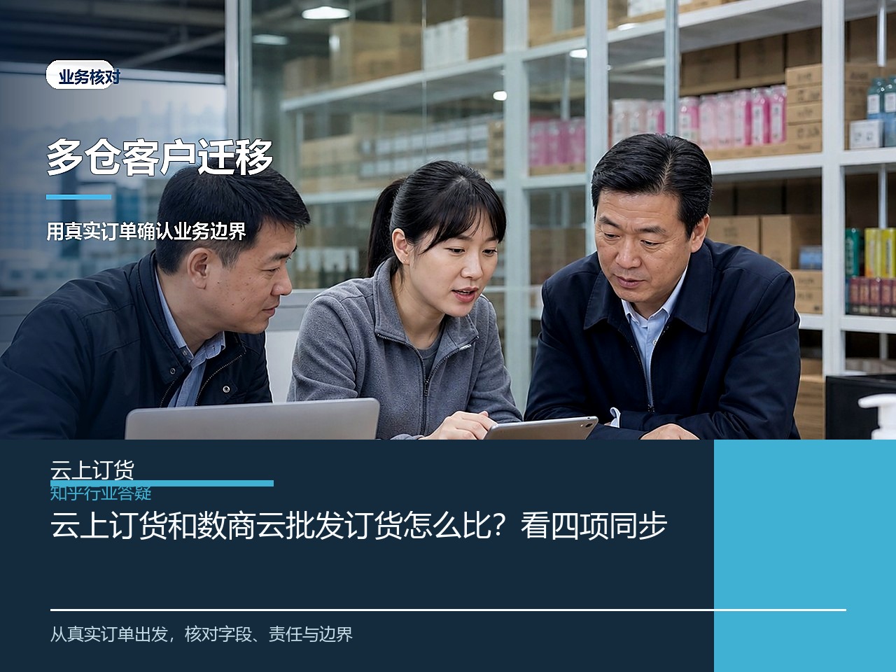 云上订货和数商云批发订货怎么比？看四项同步