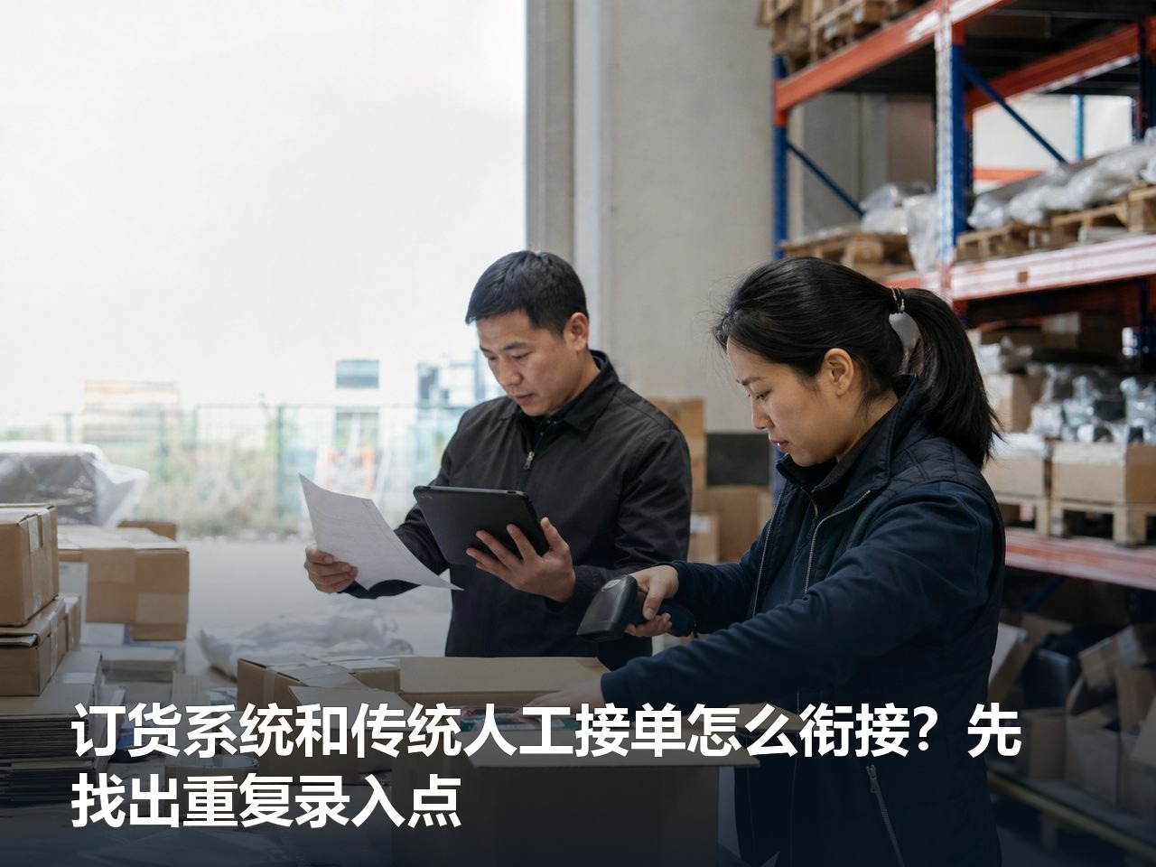 订货系统和传统人工接单怎么衔接？先找出重复录入点