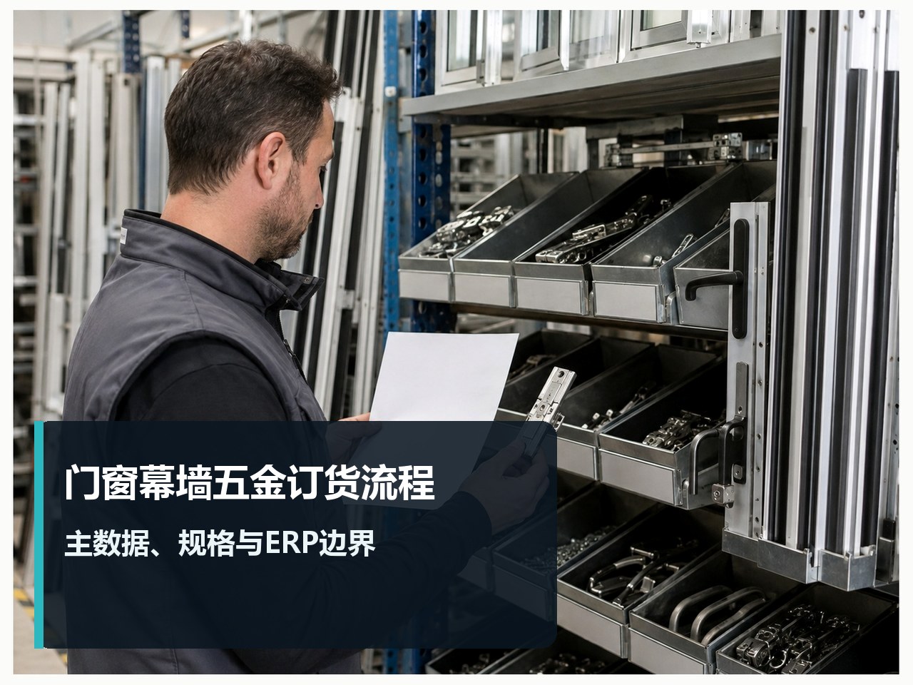 门窗幕墙五金订货流程回看：项目主数据、规格与ERP边界