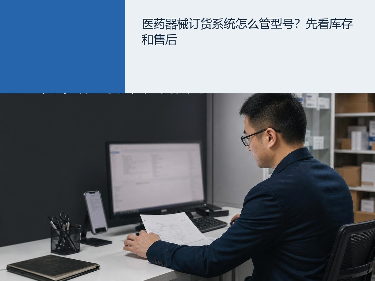医药器械订货系统怎么管型号？先看库存和售后