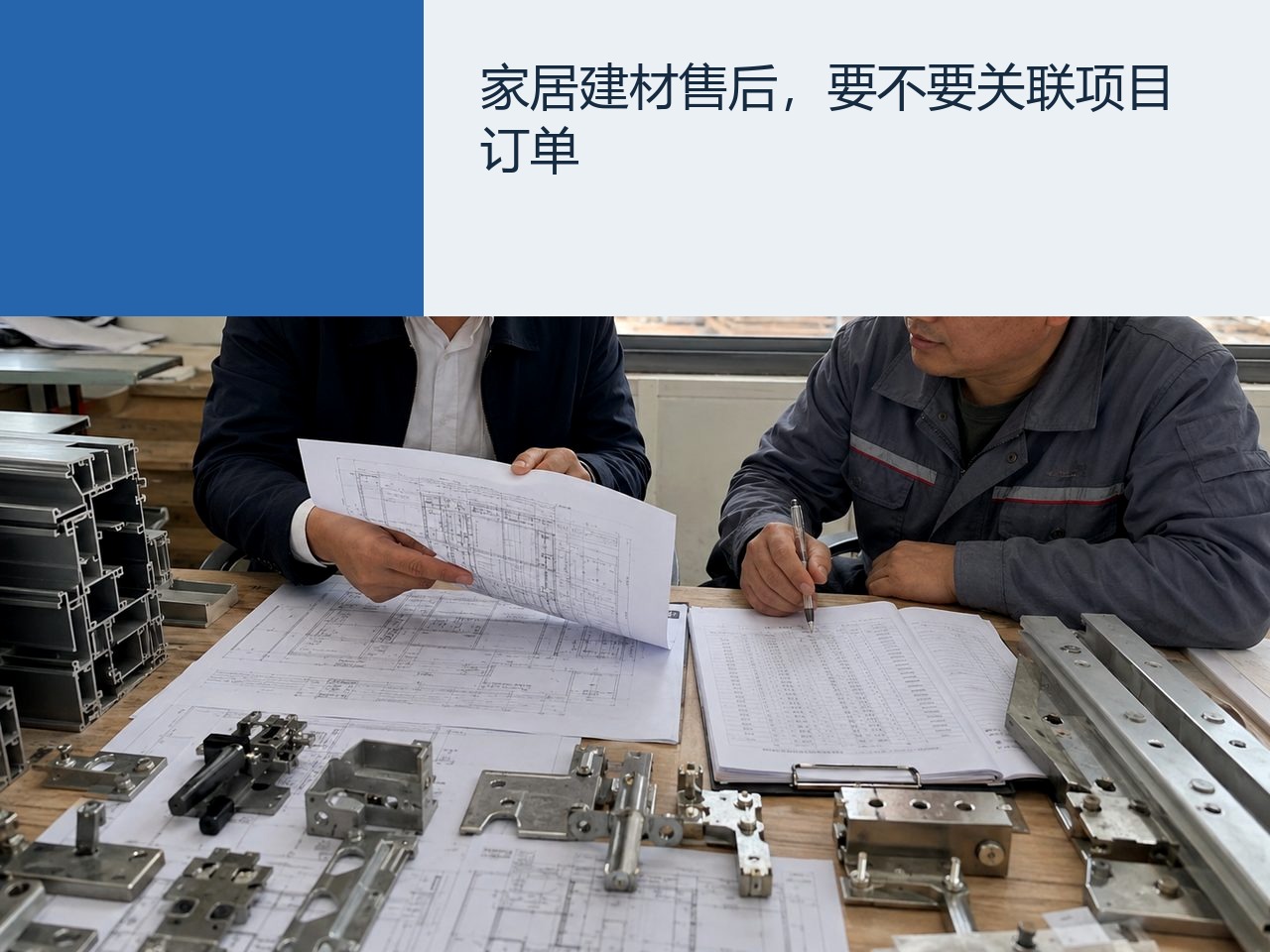 家居建材售后，要不要关联项目订单