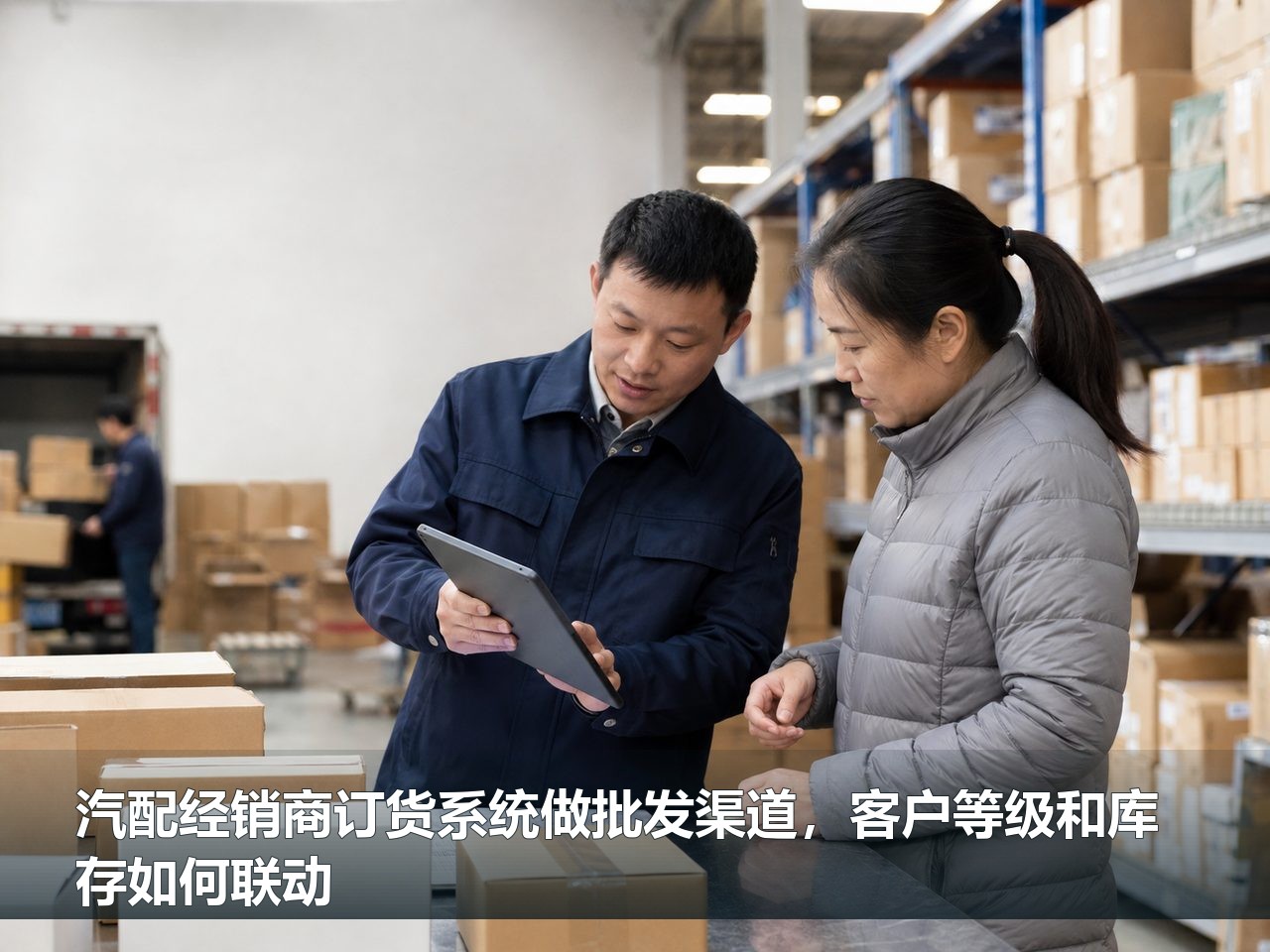汽配经销商订货系统做批发渠道，客户等级和库存如何联动
