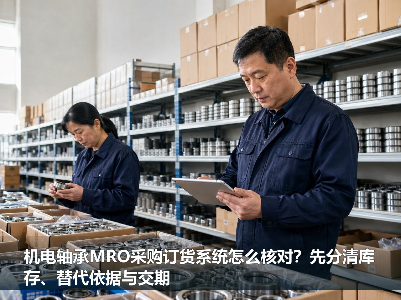 机电轴承MRO采购订货系统怎么核对？先分清库存、替代依据与交期