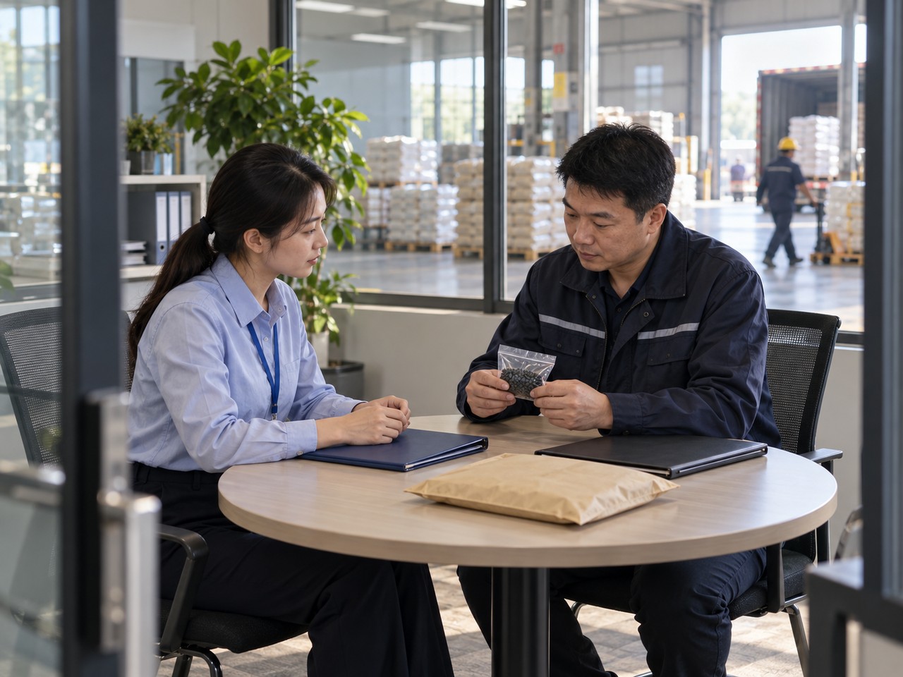 销售、仓库、质量和财务共同复核原料订单的变更与结算结果