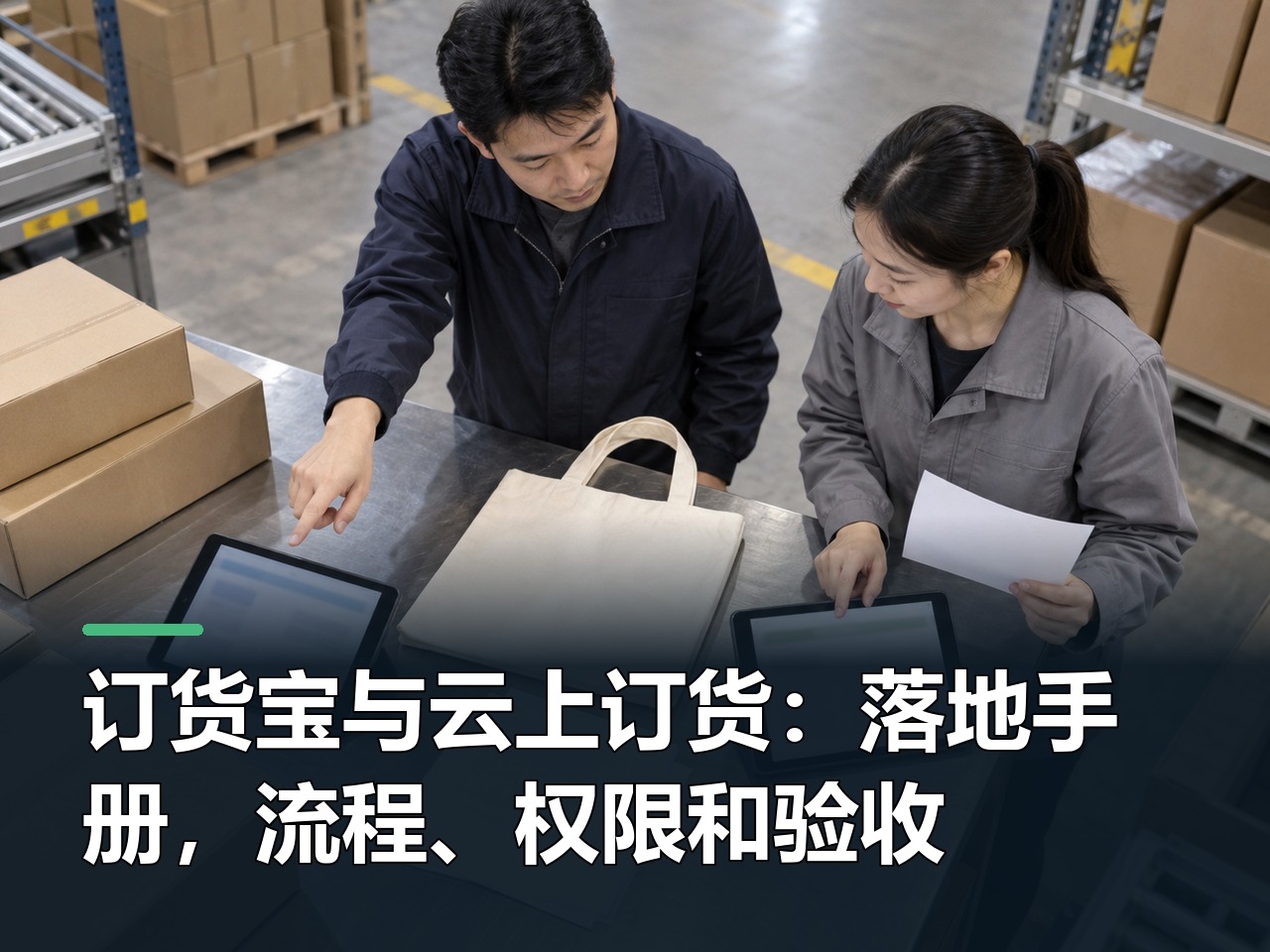 订货宝与云上订货：落地手册，流程、权限和验收