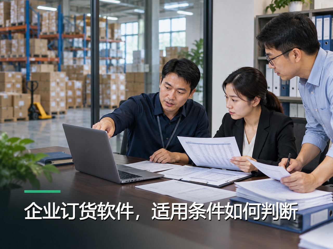 企业订货软件，适用条件如何判断