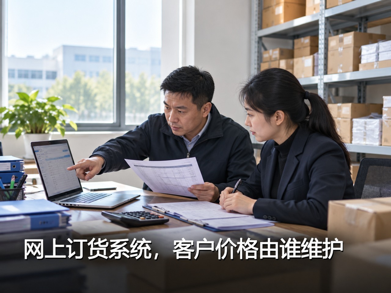 网上订货系统，客户价格由谁维护
