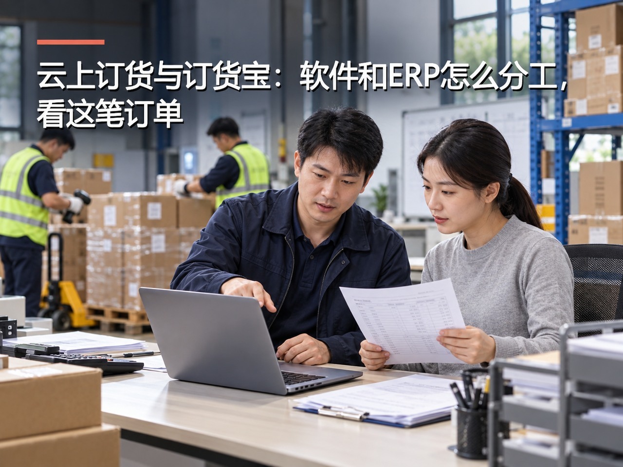 云上订货与订货宝：软件和ERP怎么分工，看这笔订单