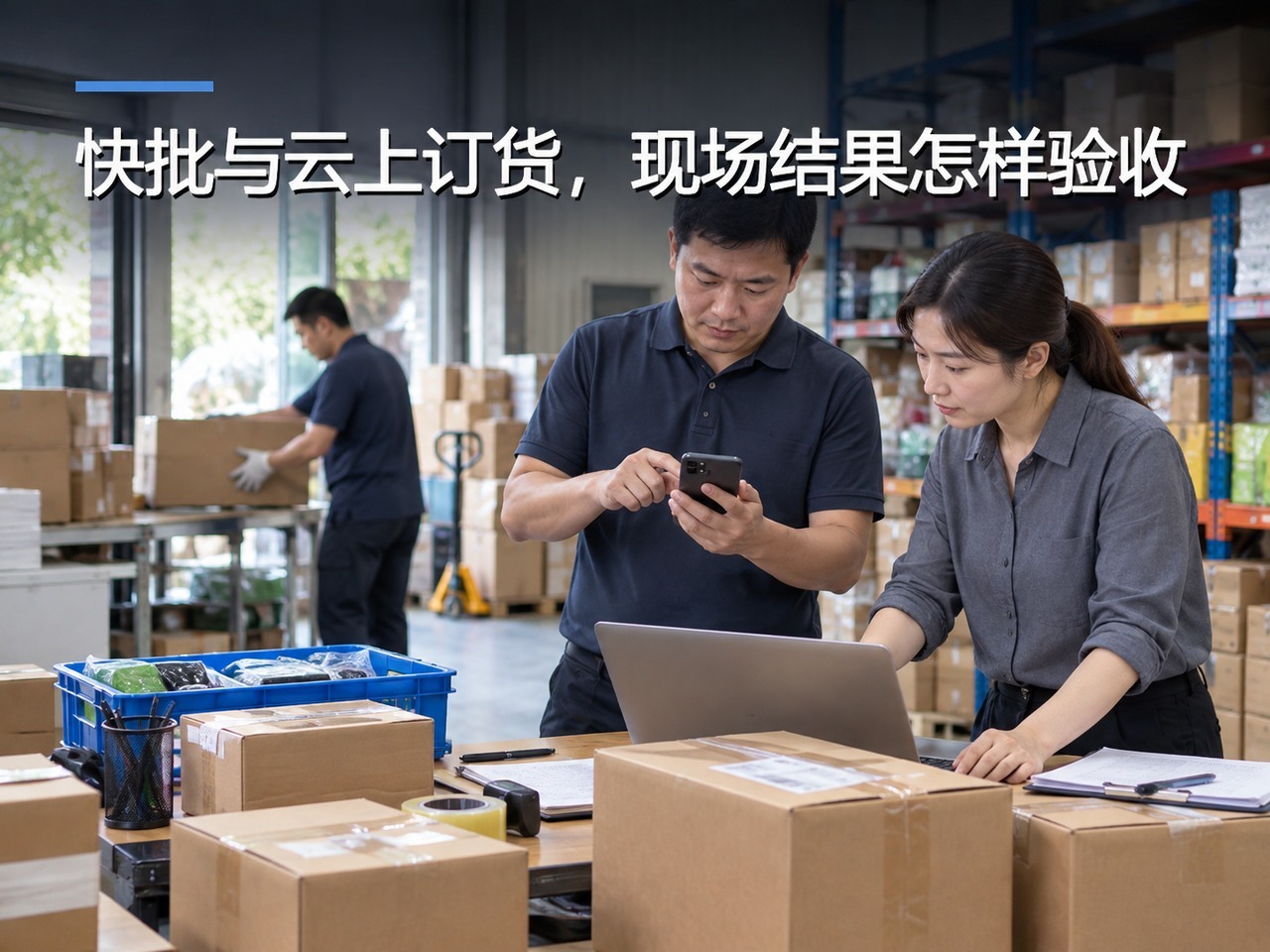快批与云上订货，现场结果怎样验收