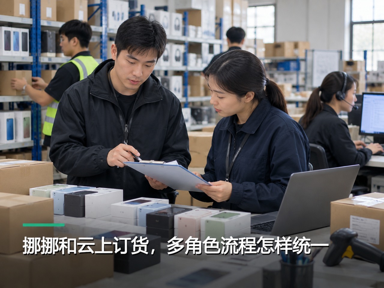 挪挪和云上订货，多角色流程怎样统一