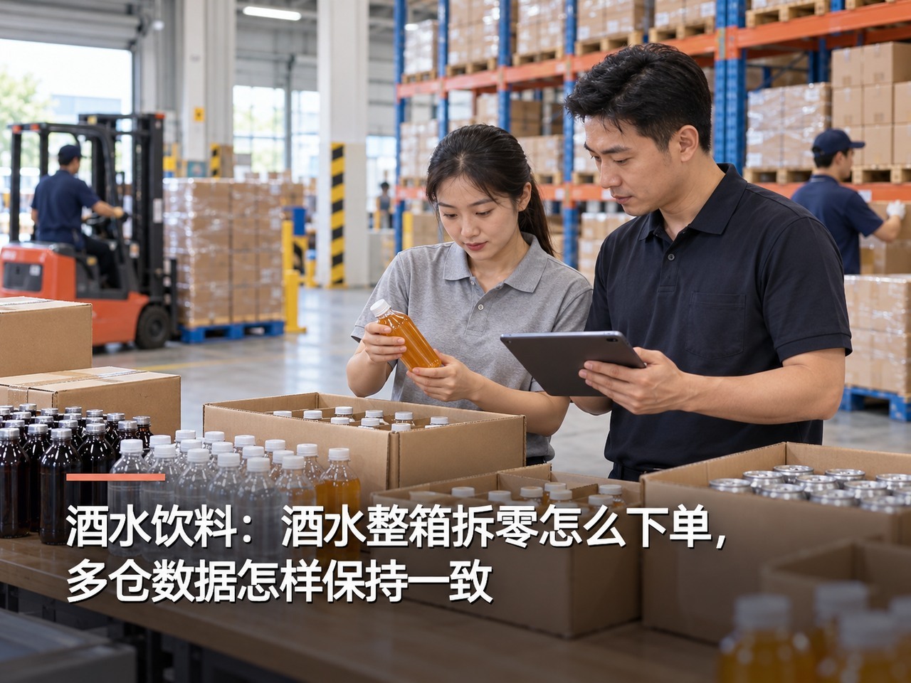 酒水饮料：酒水整箱拆零怎么下单，多仓数据怎样保持一致