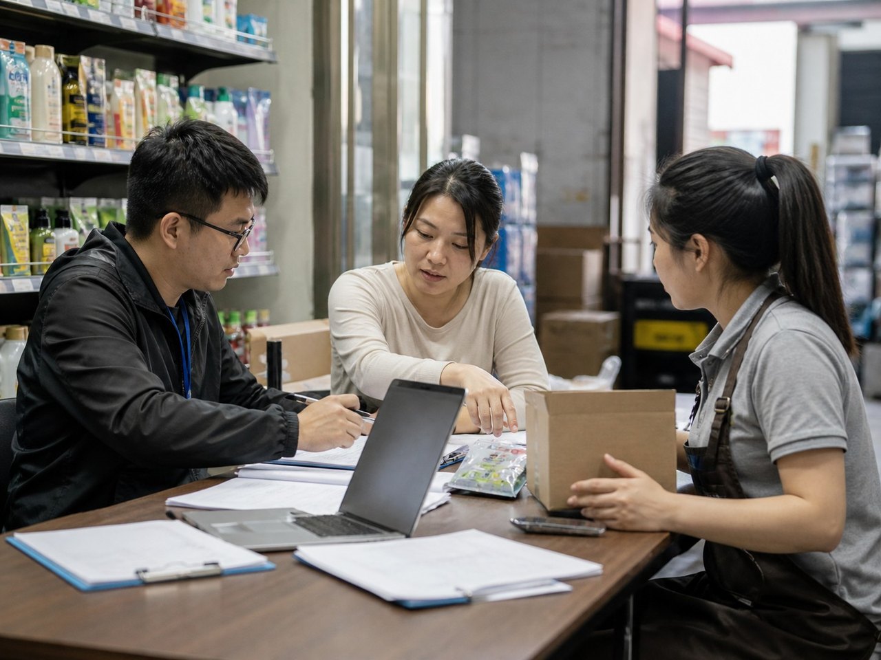 运营人员回看门店分拨与回签资料