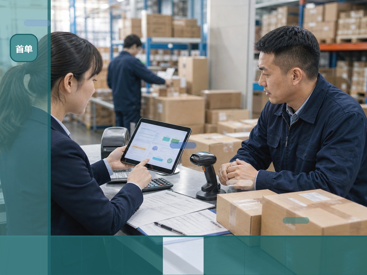 业务与技术人员梳理客户资料和订单交接