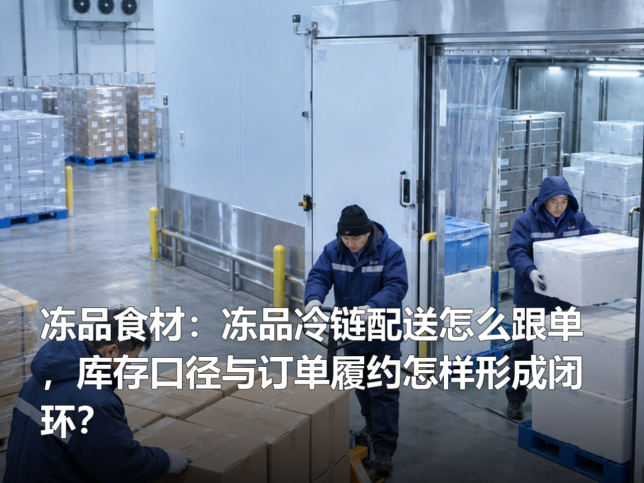 冻品食材：冻品冷链配送怎么跟单，库存口径与订单履约怎样形成闭环？