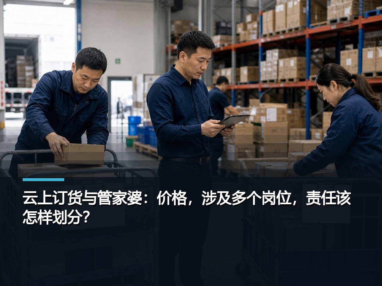 云上订货与管家婆：价格，涉及多个岗位，责任该怎样划分？