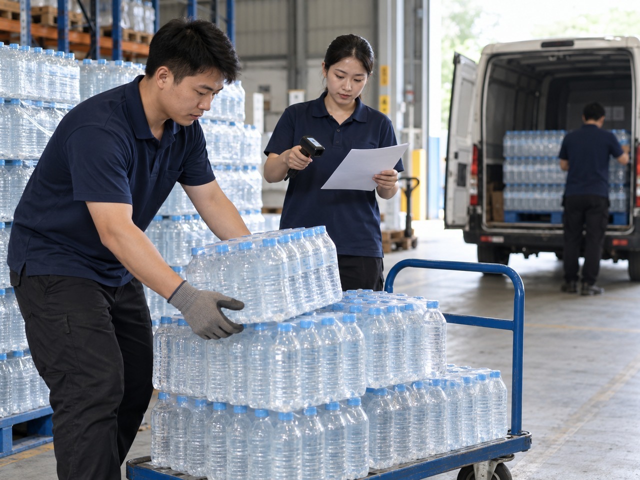管理者回看客户、销售、仓库和财务的订单接力